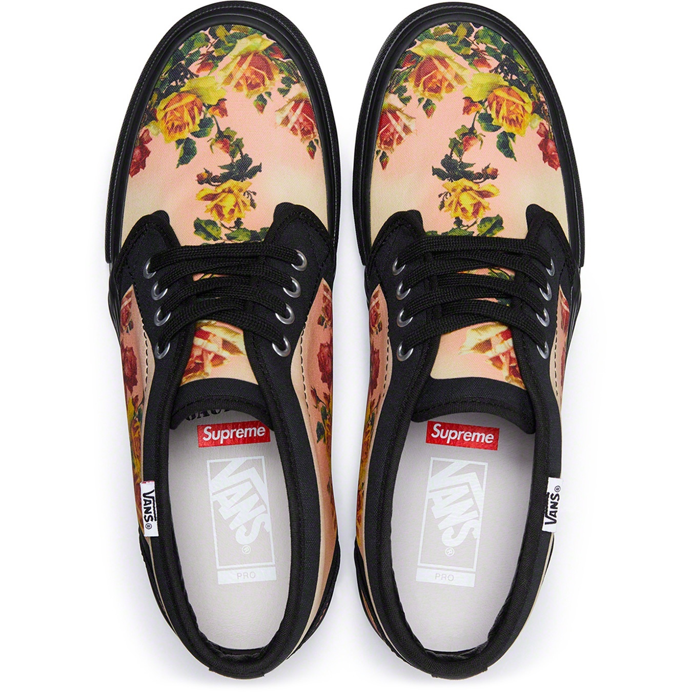 Supreme®/Vans® Jean Paul Gaultier® Floral Print Chukka Pro view 3